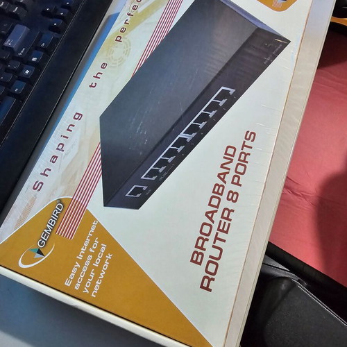 GEMBIRD IS-BR81 BROADBAND 1XWAN ΚΑΙ 8XLAN 10/100MBPS ΘΥΡΕΣ ΡΟΥΤΕΡ