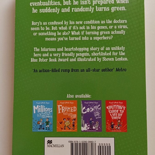 The Astounding Broccoli Boy kids novel