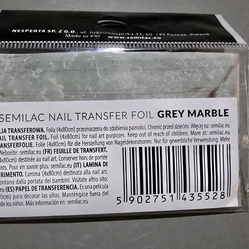Nail art gold foils used, variety for nail designs