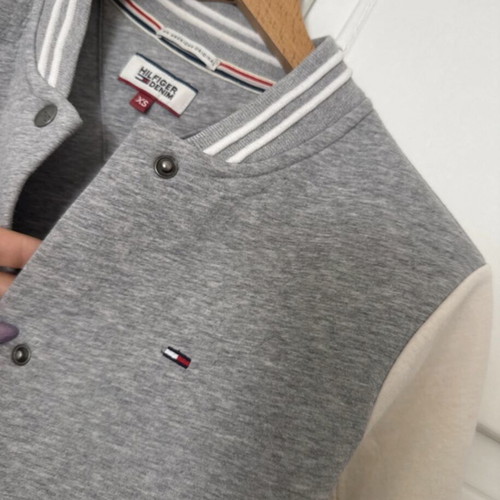 Tommy Hilfiger jacket like new, white and grey, size XS