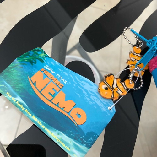 Finding Nemo school pencil case full, new with embroidered Disney logo