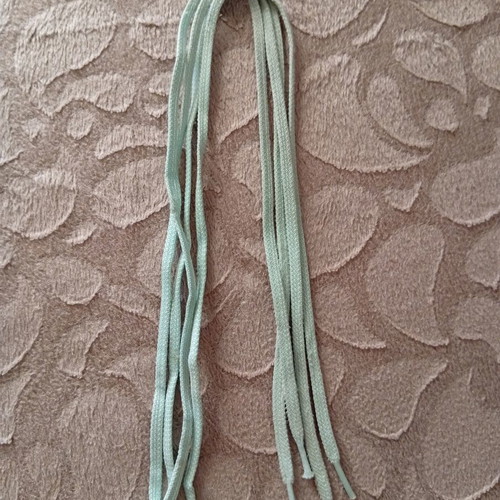 Light green shoelaces