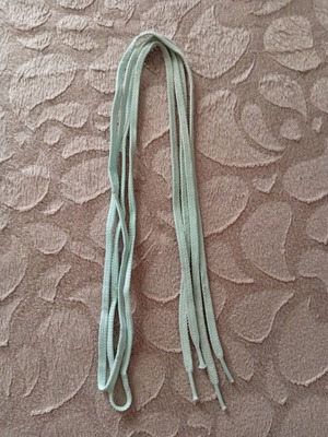 Light green shoelaces