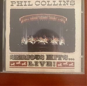 PHIL COLLINS SERIOUS HITS LIVE! αυθεντικό CD.
