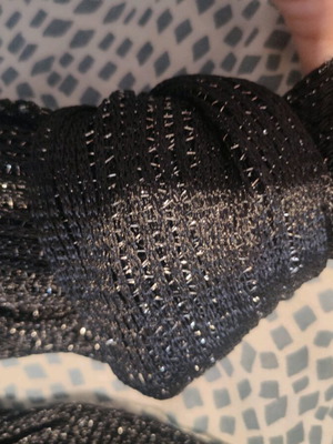 Scarf like new, black