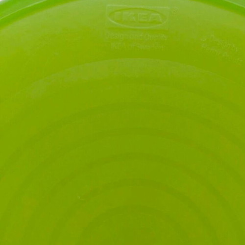 Plastic plates used, durable and lightweight for everyday or picnic use