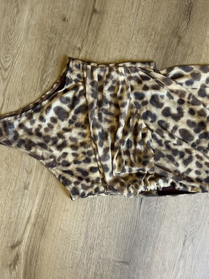Women's bodysuit new, beige and brown, size M