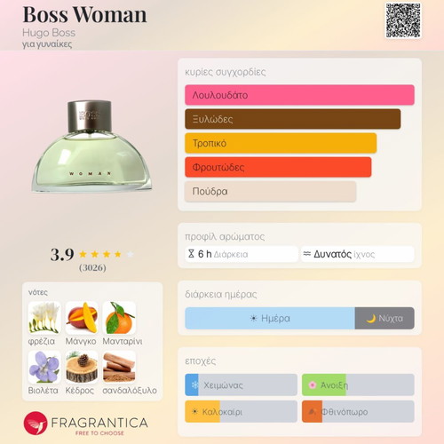 Hugo Boss Woman Eau de Parfum 50ml