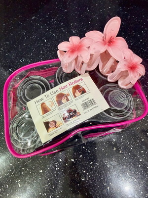 Hair Roller Set new with clip gift