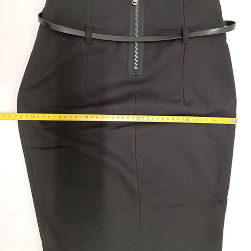 Liu Jo black pencil skirt size S new with belt