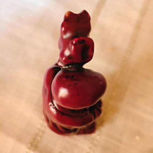 Vintage Alabaster Figurines Made in Taiwan, 13 cm Each