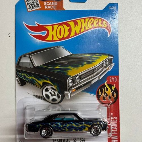 Hot Wheels 67 Chevelle SS 396 diecast car