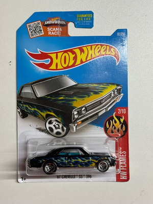 Hot Wheels 67 Chevelle SS 396 μεταλλικό αυτοκίνητο