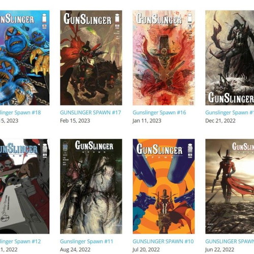 Gunslinger Spawn Complete Series #1–#50 New Unread Issues
