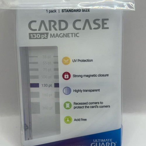 Ultimate Guard Magnetic Card Case 130pt new, premium protection