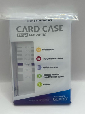Ultimate Guard Magnetic Card Case 130pt new, premium protection