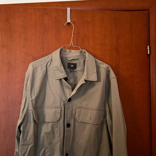 Over shirt H&M like new, gray and beige, size L