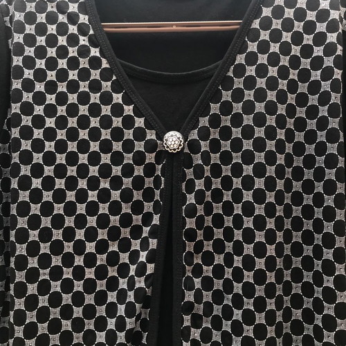 Women's blouse used, black