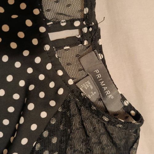 Primark polka dot blouse size XS like new