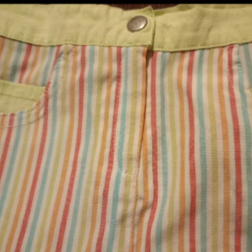 Striped summer skirt for girl Ersox's like new, 12 months, 100% cotton