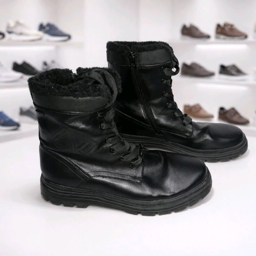 Tom Tailor Denim black boots like new, size 40