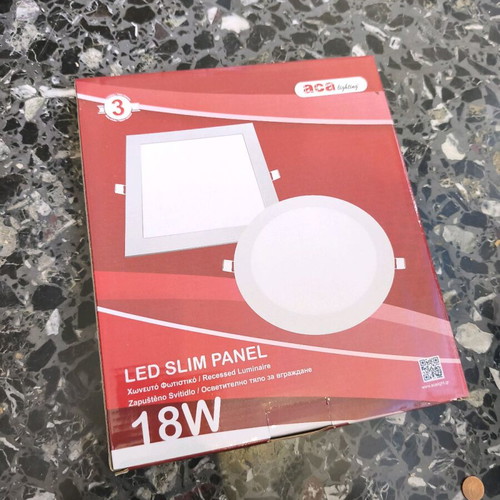 Led Slim Recessed Panel Light 18W new