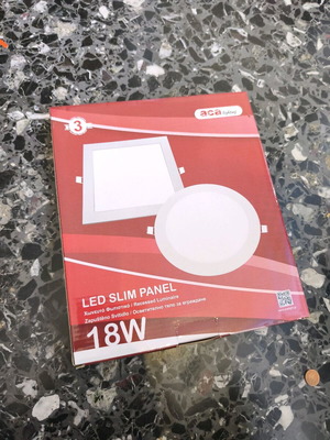 Led Slim Recessed Panel Light 18W new