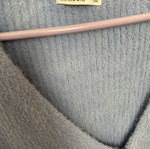 Wool cardigan used, blue Bershka size M