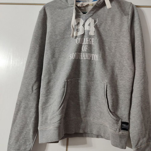 Admiral hoodie sweatshirt medium like new, grey and blue