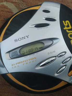 Sony D-SJ15 portable CD player used