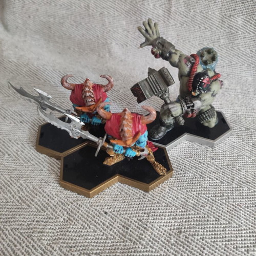 Mutant Chronicles collectible miniatures set of 3 used