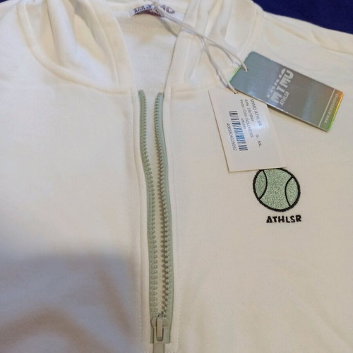 MyMo Crop Hoodie White New, Size XXL