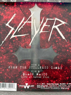 Slayer When the Stillness Comes 7" винил като нов