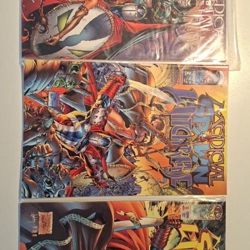 Medieval Spawn/Witchblade 3 issues new, Image Comics crossover 1996