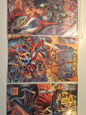Medieval Spawn/Witchblade 3 τεύχη καινούργια, crossover Image Comics 1996