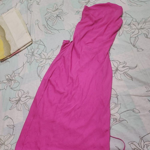 In Style long pink summer dress, size S