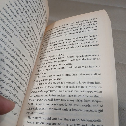 The Lady and the Unicorn by Tracy Chevalier like new, English