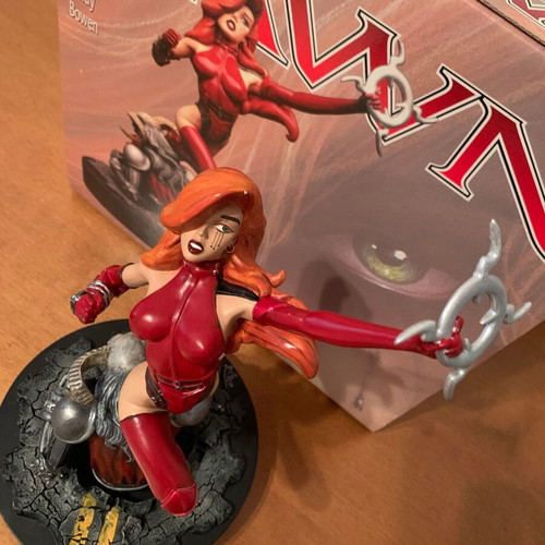 Dawn and Death statue new, limited edition 1998