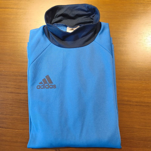 Adidas Condivo 16 Long Sleeve Football Training Jersey used, blue, size S
