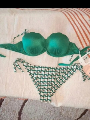 Swimsuit new, size 46, green, only bikini bottom