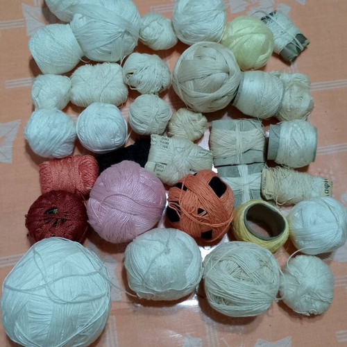 Yarns for crochet and lace like new