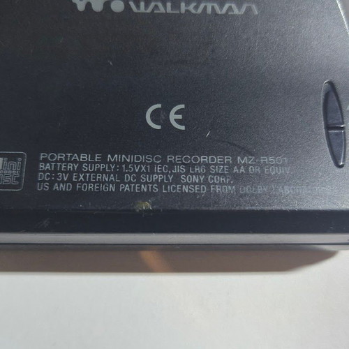 Sony Walkman MiniDisc Recorder MZ-R501 σαν καινούργιο