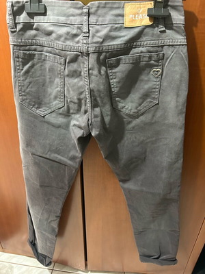 Please pants gray new, no small, size S