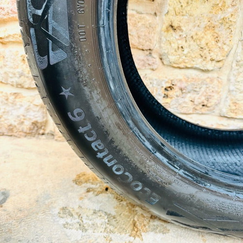 Continental EcoContact 6 tires like new, 225/55/17, set of 2