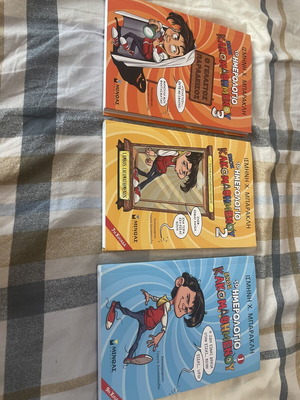 The Diary of a Wimpy Kid children's books, like new, set of 3