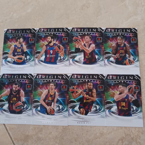 Origins Barca basketball collectible cards