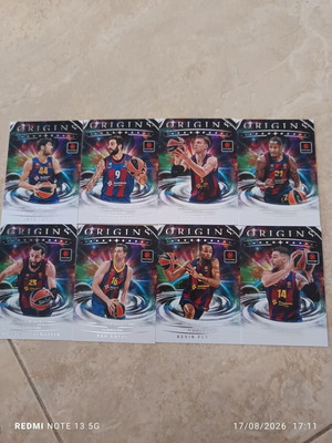 Origins Barca basketball collectible cards