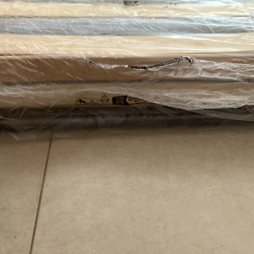 Folding single bed with mattress
