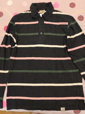 Carhartt Wip long-sleeve multicolor shirt like new, size M