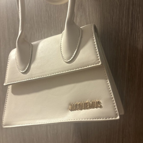 Jacquemus white handbag like new